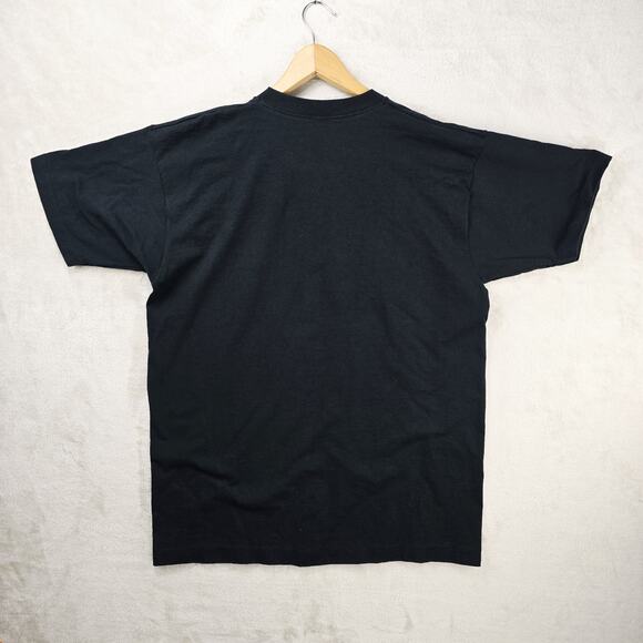 Vintage Heartland Apparel Oregon Shirt XL Black Deer Nature Puff Paint Aztec 90s - Picture 7 of 9